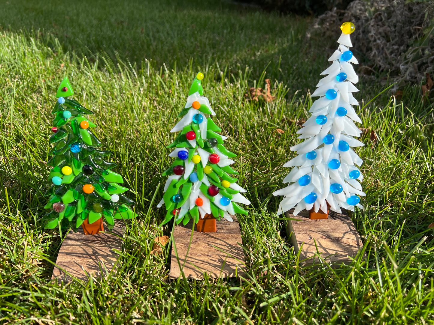 Fused Glass Christmas Tree Class @The Glassy Gardener’s Studio
