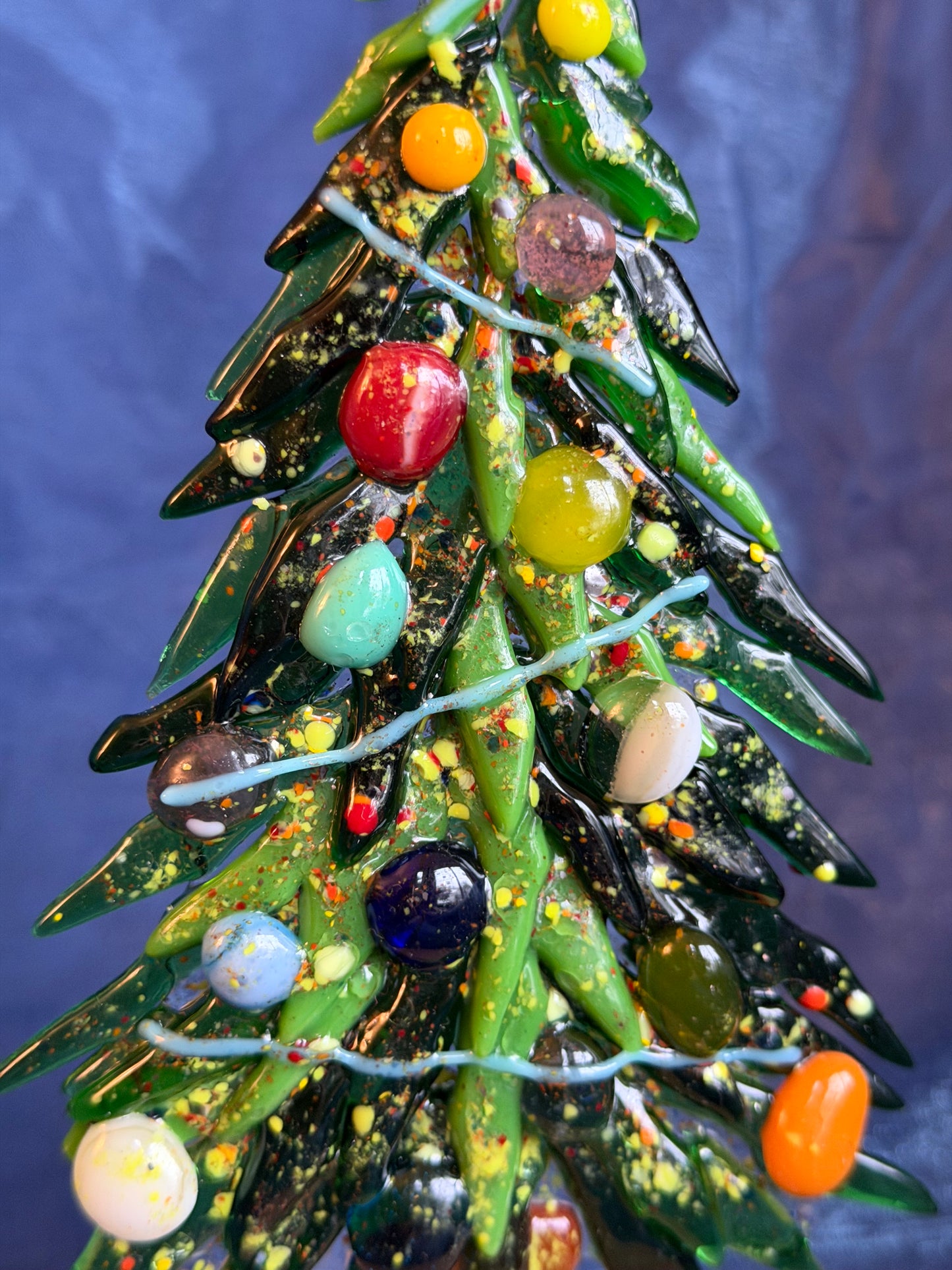 Fused Glass Christmas Tree