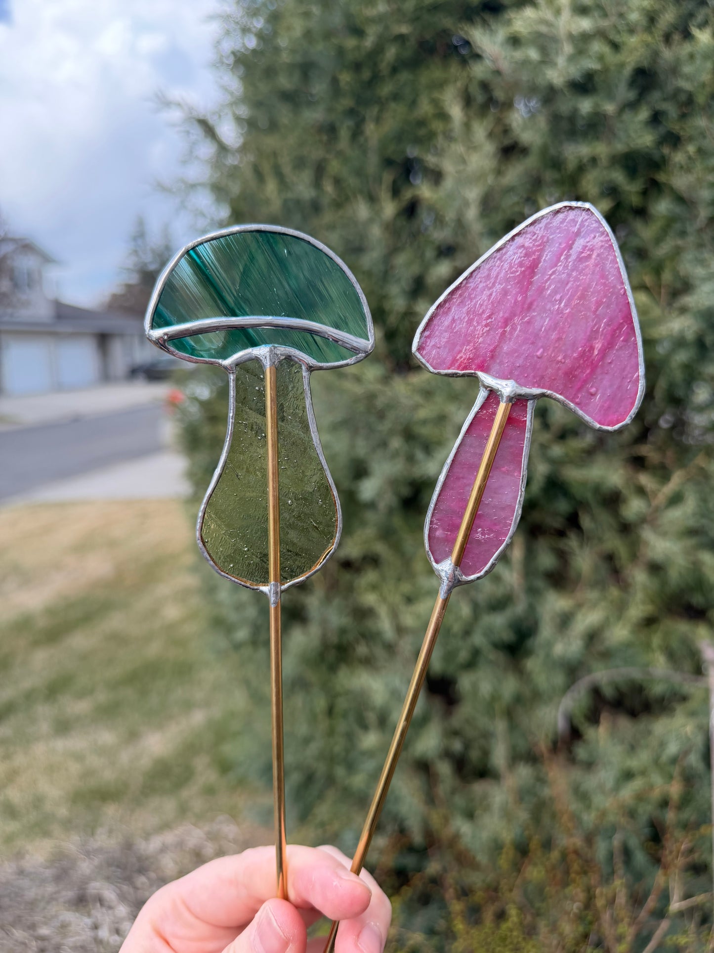 Mushroom Plant Stake Class @The Glassy Gardener’s Studio