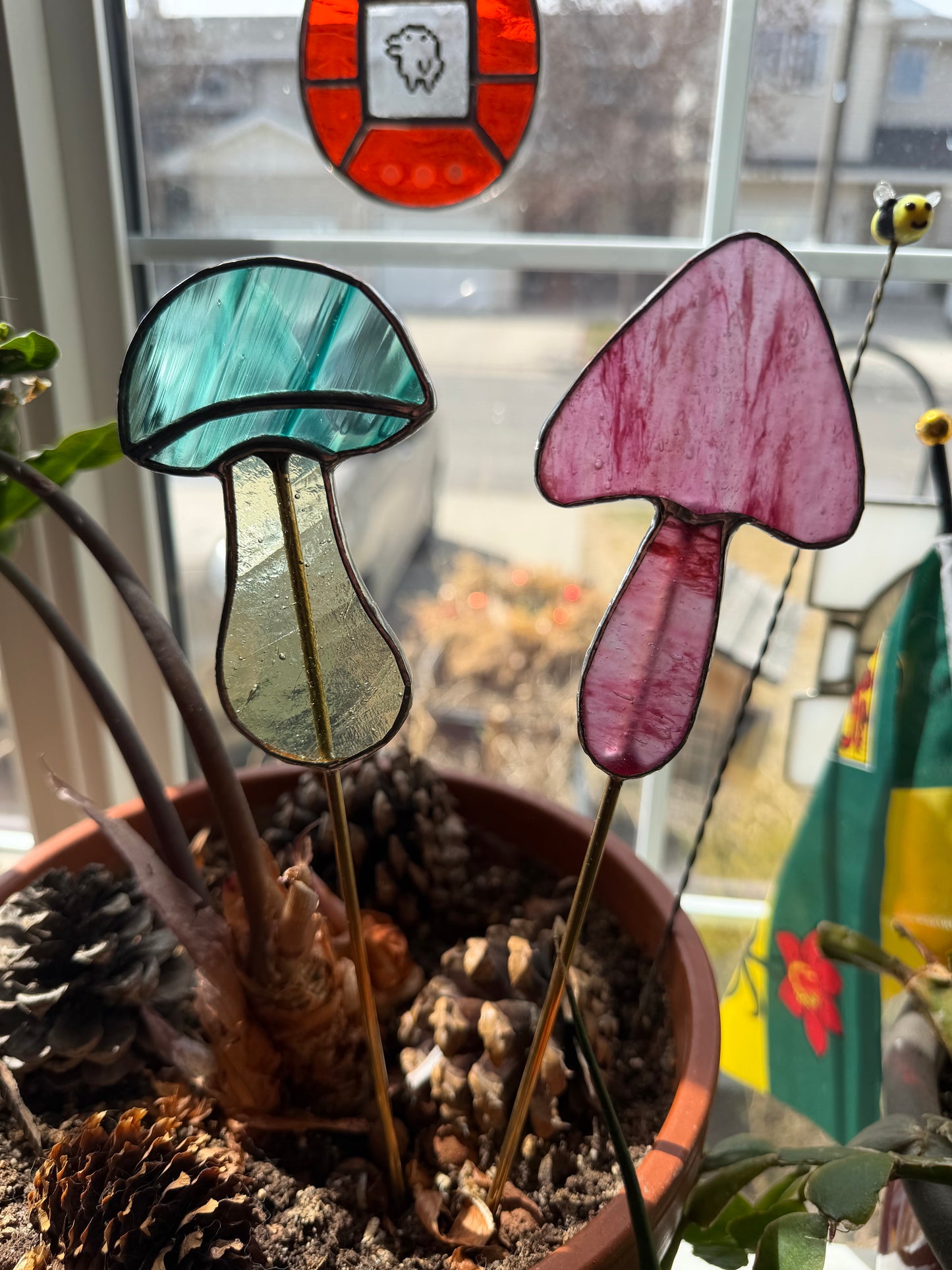 Mushroom Plant Stake Class @The Glassy Gardener’s Studio