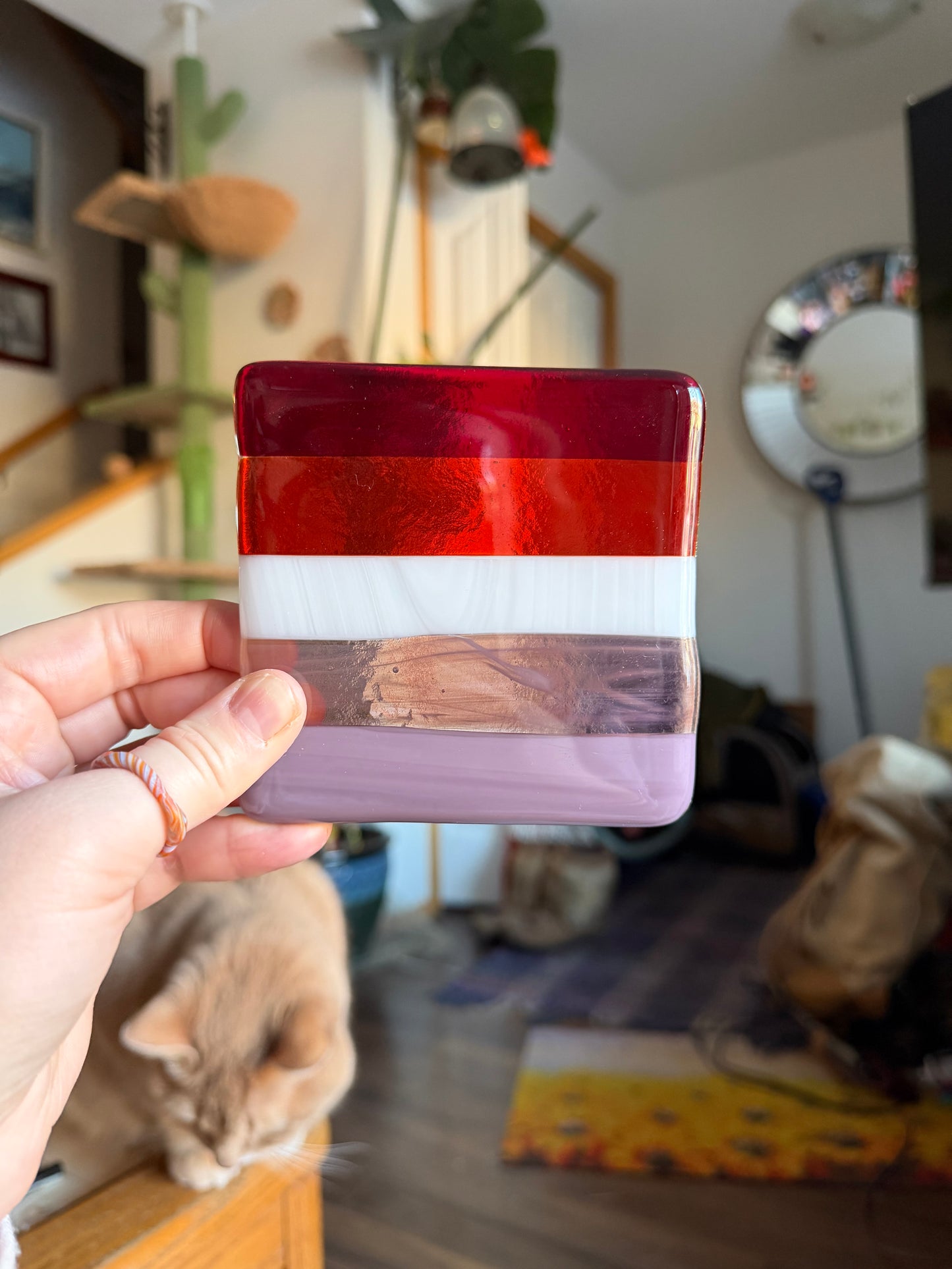 Creative Fused Glass Class @ The Glassy Gardner’s Home Studio