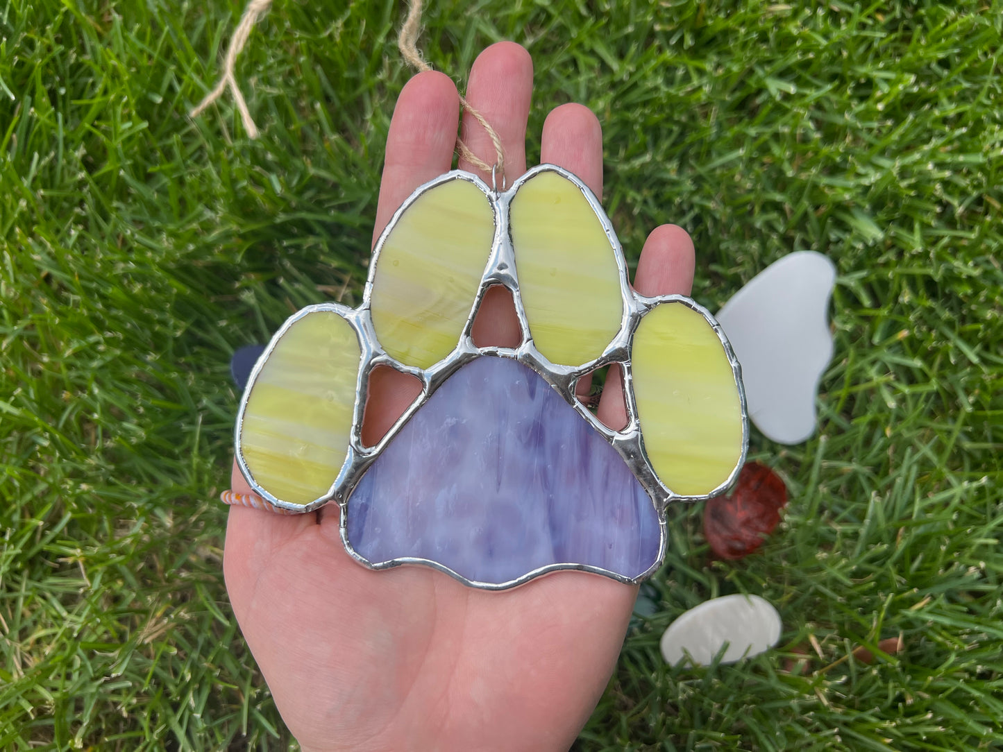 Paw Print Class @The Glassy Gardener’s Studio - fundraiser for Brittany Niemi Rescues