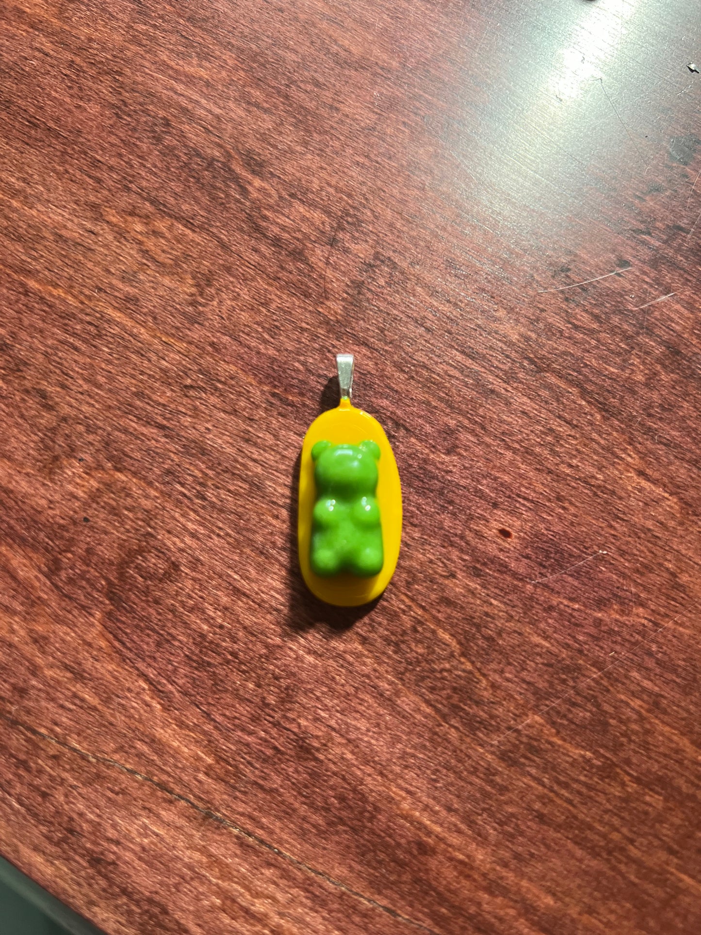 Gummy bear pendant