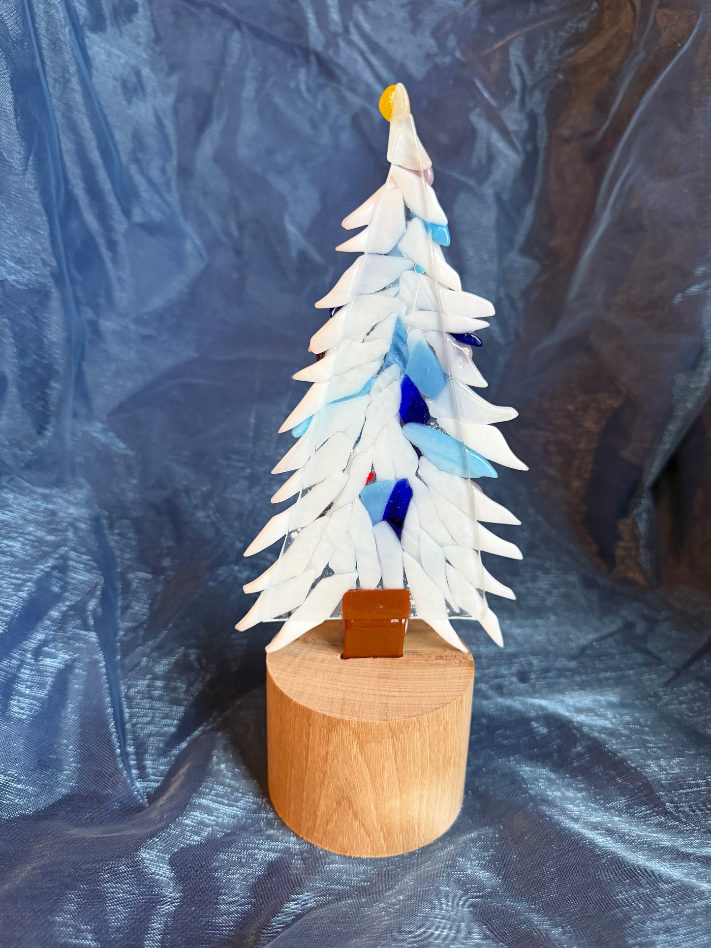Fused Glass Christmas Tree