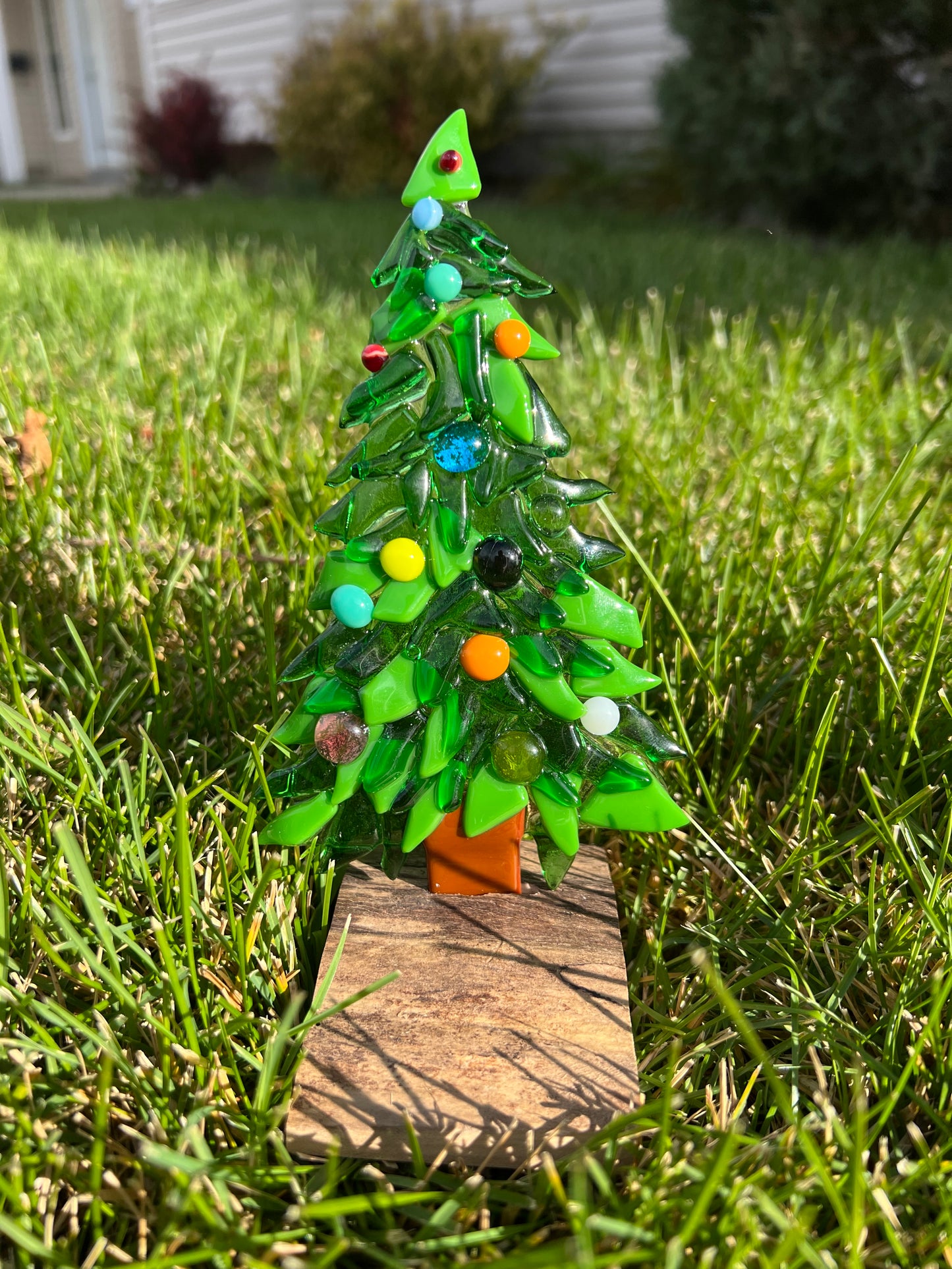 Fused Glass Christmas Tree Class @The Glassy Gardener’s Studio