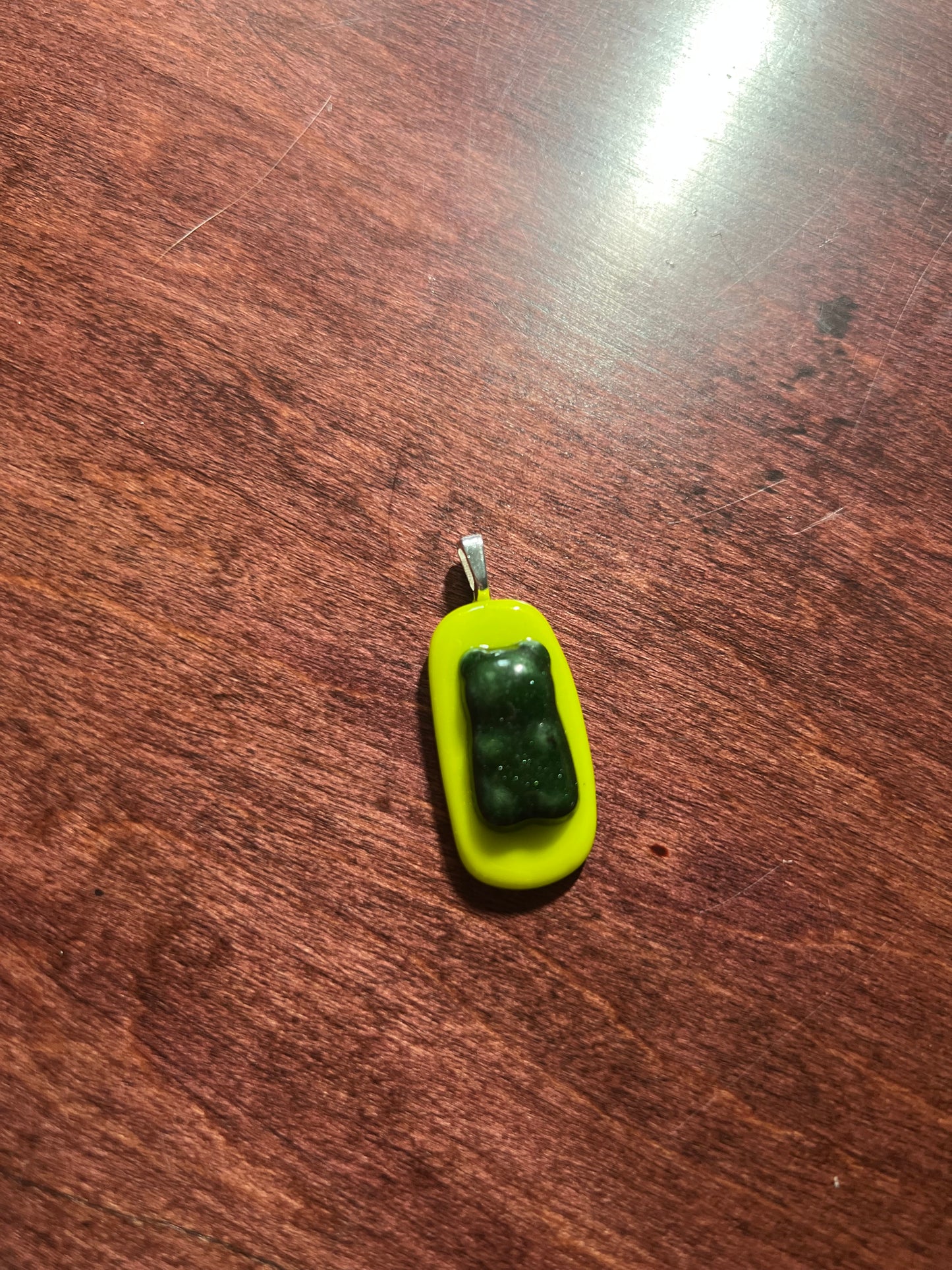 Gummy bear pendant