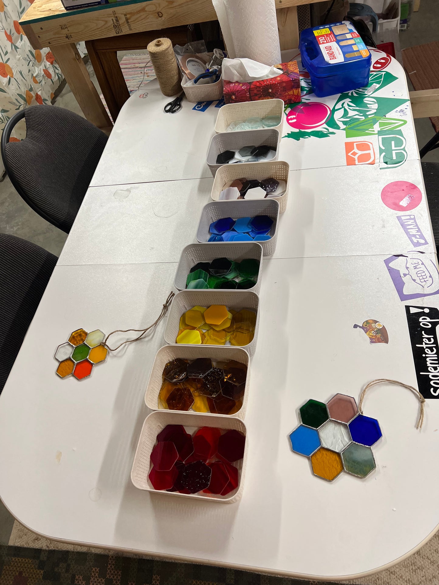 Honeycomb Class @The Glassy Gardener’s Studio