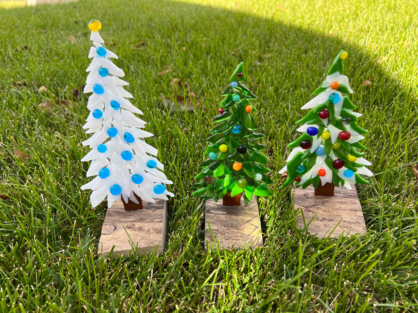 Fused Glass Christmas Tree Class @The Glassy Gardener’s Studio