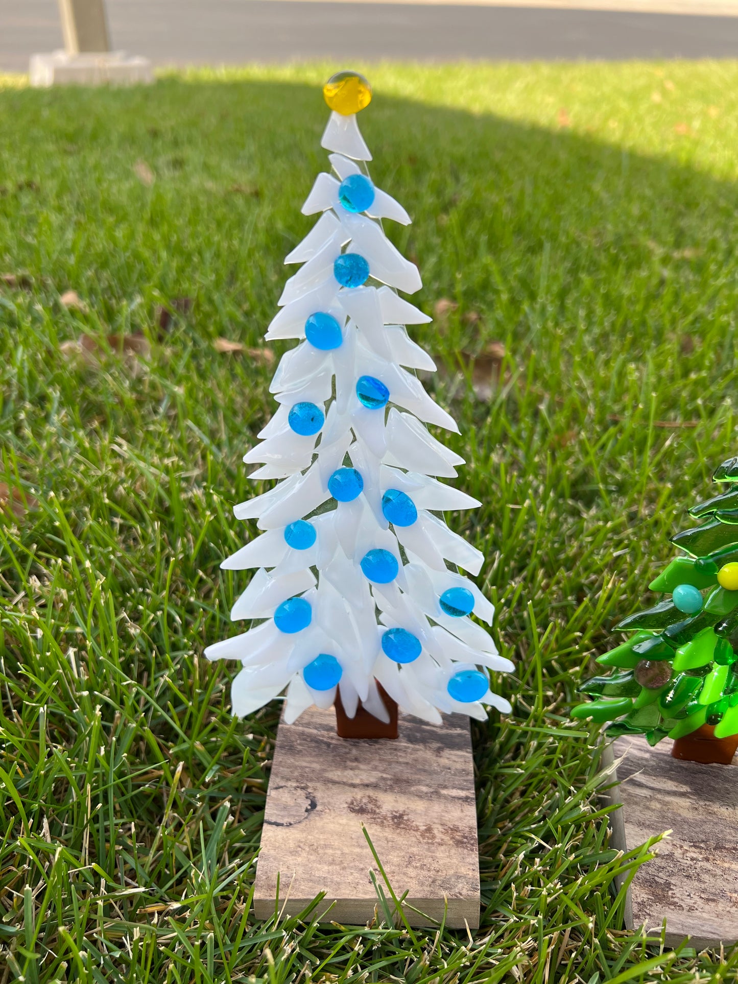 Fused Glass Christmas Tree Class @The Glassy Gardener’s Studio