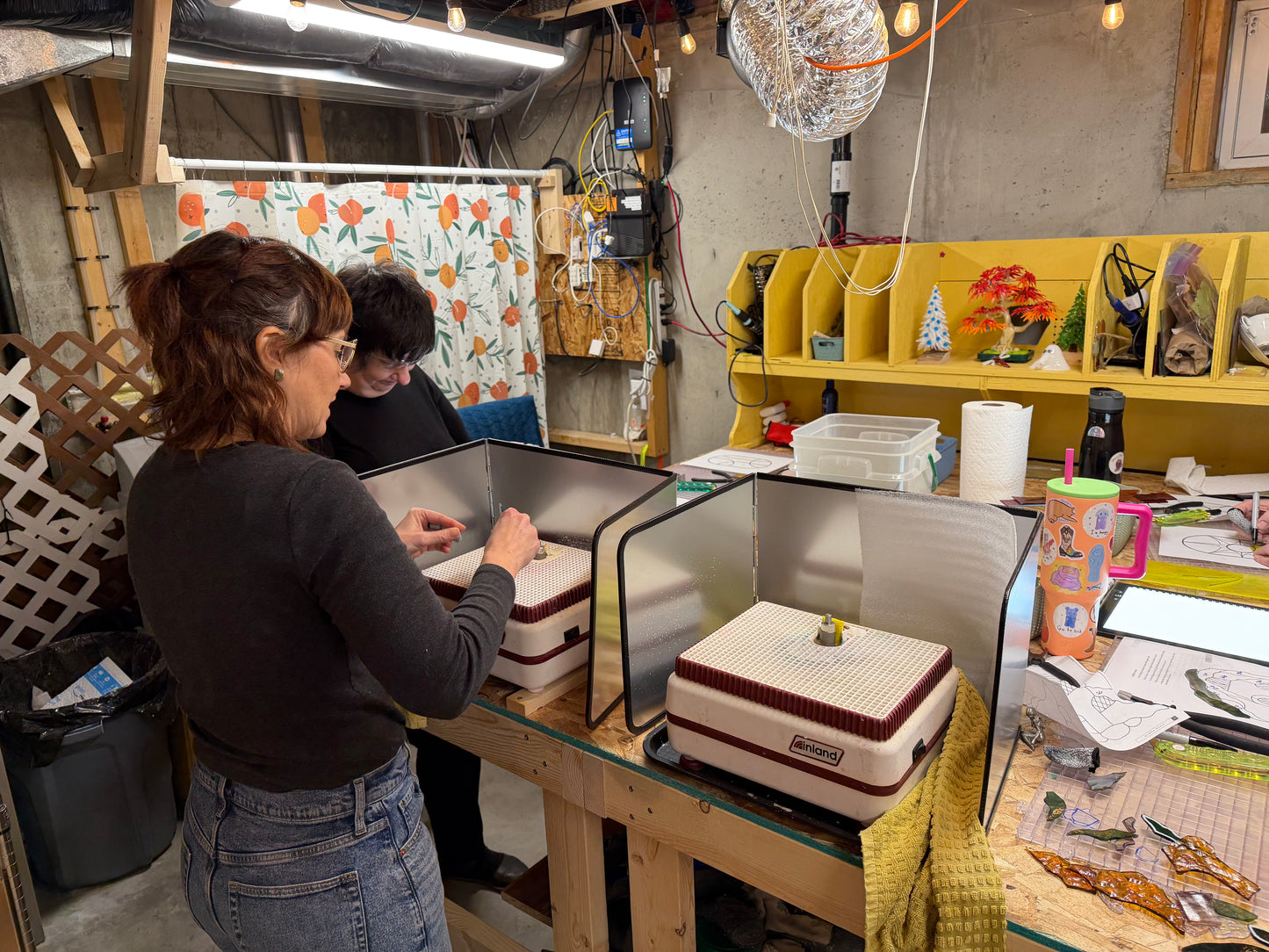4-Week Beginner Stained Glass Workshop @ The Glassy Gardener's Home Studio