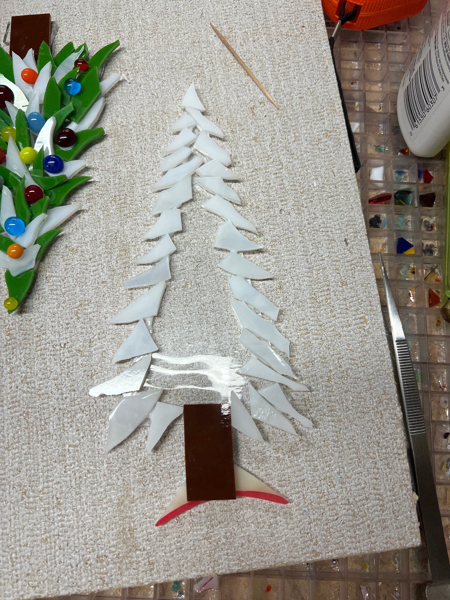 Fused Glass Christmas Tree Class @The Glassy Gardener’s Studio
