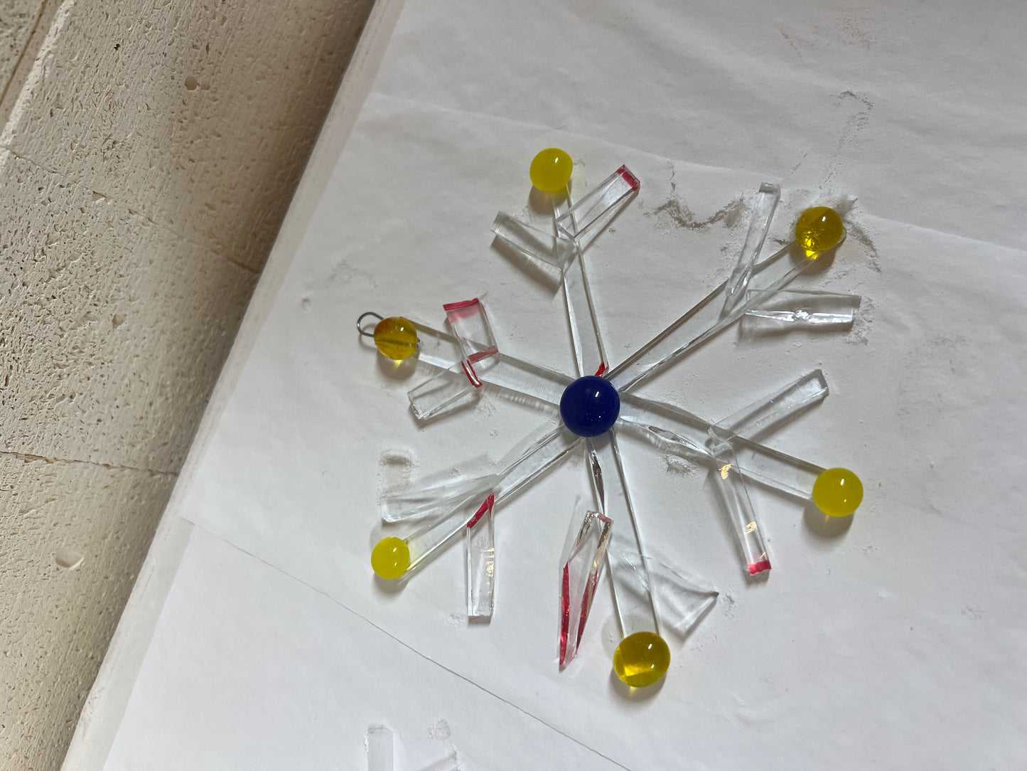 Fused Glass Snowflake Class @The Glassy Gardener’s Studio