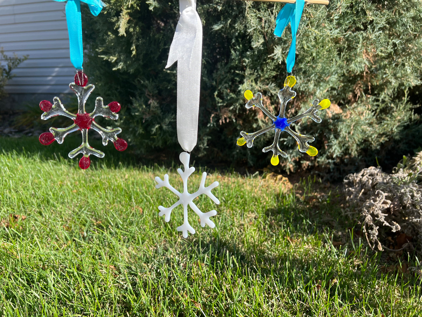 Fused Glass Snowflake Class @The Glassy Gardener’s Studio