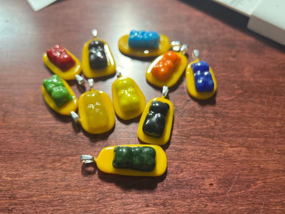 Gummy bear pendant